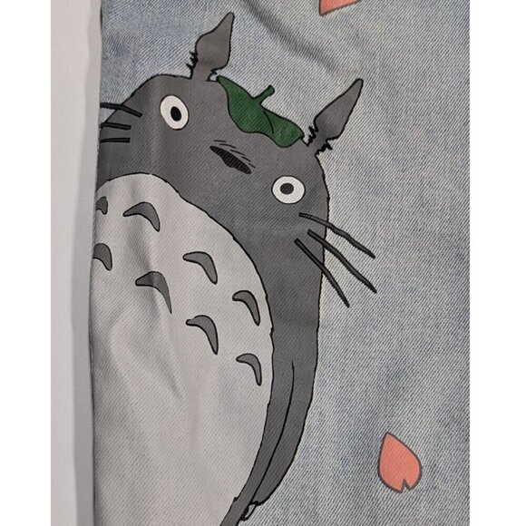 Studio Ghibli My Neighbor Totoro Sakura Mom Jeans Anime Manga Light Junior Sz 3 - Picture 10 of 14